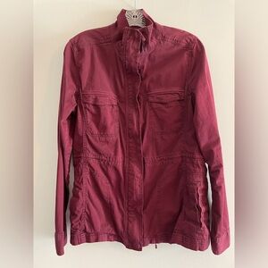 Sonoma Women's Deep Red Utility Jacket